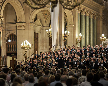photo des Choeurs de Paris Lacryma Voce chorale à Paris 13
