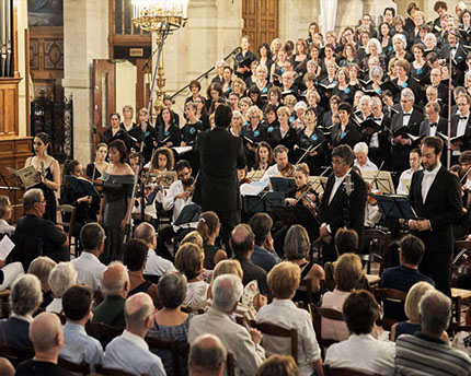 photo des Choeurs de Paris Lacryma Voce chorale à Paris 13