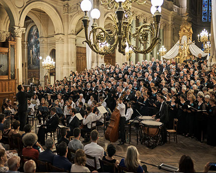 photo des Choeurs de Paris Lacryma Voce chorale à Paris 13