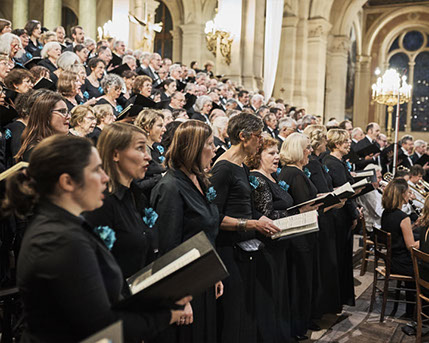 photo des Choeurs de Paris Lacryma Voce chorale à Paris 13